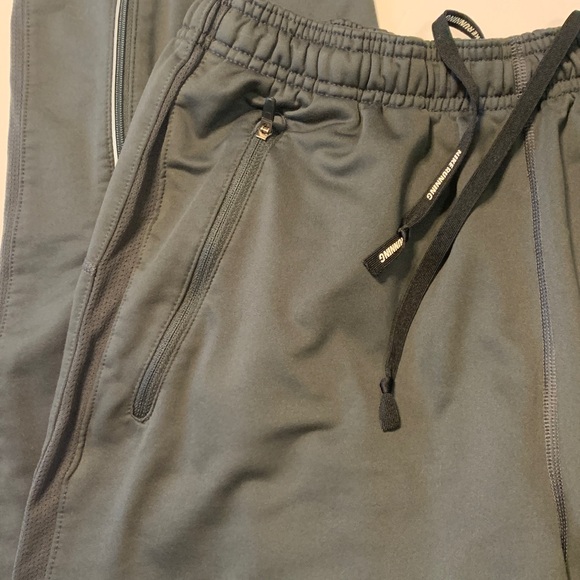 Nike Charcoal Joggers with Zippered Ankles men’s size medium - Picture 3 of 6